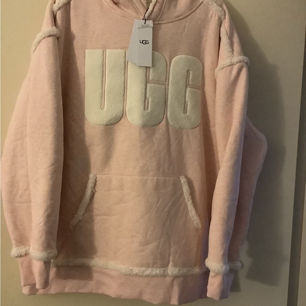 UGG Light Pink Fleece Women's Sweater